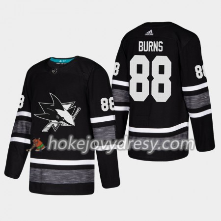 Pánské Hokejový Dres San Jose Sharks Brent Burns 88 Černá 2019 NHL All-Star Adidas Authentic